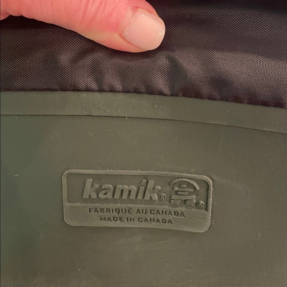 Kamik men’s icebreaker black pull on waterproof boots sz 11 main image 7
